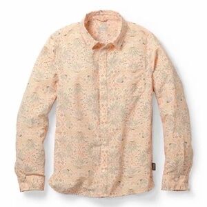 REI Co-op Kids Sahara Long-Sleeve Shirt Sz S (8) Hiking Nomad Nights 100% Nylon